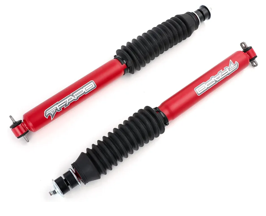 Front Shock Absorbers, Struts Compatible With Jeep Wrangler JK 2007-2018 3-4.5" Lift 