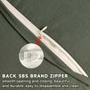 AmHoo Pack of 2 Linen Pillow Covers with Tassels Fringed Decorative Rustic Natural Throw Pillowcase Cushion for Couch Sofa Bedroom 16 x 16-Inch Green