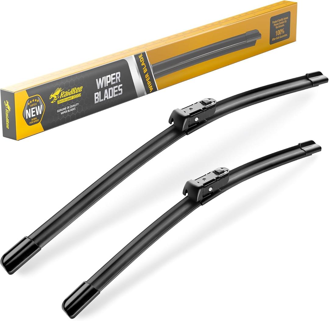 Raidbee 28"+24" Windshield Wiper Blades Replacement For Chevy Cruze 2021 2020 2019 2018-2016 Honda Civic coupe 2-door 2011 2010 2009 2008-2005 Windshield Wiper Blades For My Car Set of 2
