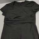 Chicyes Lounge Sets for Women 2 Piece Foldover Yoga Flare Leggings Pants Crop Tops Casual Y2K Outfits Matching Tracksuit Set S