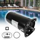 ASQ165 EUSQ1152 USQ1152 Square Flange Pool Motor, 1.5HP Pool Pump Motor Replacement for A. O. Smith, 48Y Frame, 3450 RPM