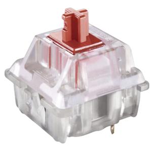 Ranked Cherry MX Key Switches for Mechanical Gaming Keyboards | Plate Mounted | MX1AL1NA (Cherry RGB Red, 65 Pcs)