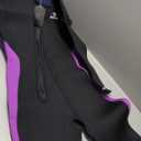 Owntop Wetsuit 5mm Neoprene Diving Suit - Mens Womens Thicken Full Wet Suit, Front Zip Long Sleeve UPF50+ Keep Warm Swimwear for Scuba Surfing Swimming Diving Snorkeling Water Sports (Large, Women Purple-New)