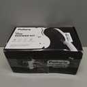 Dog Shower Attachment with 4 Spray Modes, 6.5ft Stainless Steel Hose & Metal Diverter  Easy-Install Kit with Grooming Gloves and Absorbent Microfiber Pet Towel  Indoor/Outdoor Use