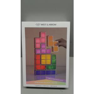 Night Light, DIY Stackable LED 7 Colors Interlocking Induction Novelty Desk Lamp, 3D Puzzle Magic Light Bright Toy for Kids Teens, Gamer Decor Ideal Gift