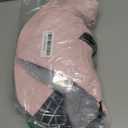 SUNFURA Dog Jacket, Large Dog Coat with Harness Built in, Warm Pet Winter Jacket Zippered Snow Coat with Furry Collar, Waterproof Fleece Snowsuit for French Bulldog, Pink Large