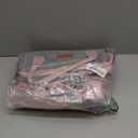 KeaBabies Baby Diaper Bag Backpack - Large Baby Bag for Boys, Girls, Waterproof Multi Function Travel Diaper Backpack with Changing Pad, Durable Travel Essentials for Moms and Dads (Pink Gray)