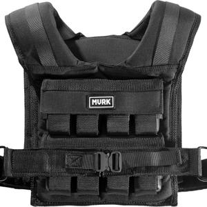 MVRK Weighted Vest Men 35lbs - Weighted Workout Vest With Removable Iron Weights, Heavy Duty Adjustable 0-35 lb with 16 Iron Weight For Functional Training & Calisthenics - Weight Vest for Men and Women, 35lbs