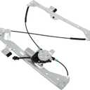 741-444 Rear Left Driver Side Power Window Regulator with Motor Compatible with 2007-2014 Cadillac Escalade/Chevy Silverado Suburban Avalanche Cheyenne/Sierra Yukon