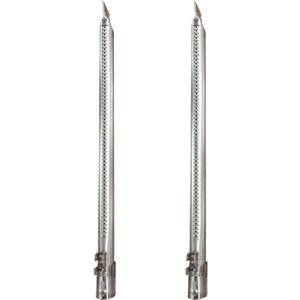19.5" Burners for Weber Genesis 2 Burner Tubes, Replacement for Weber Genesis II 210 240 310 315 330 335 410 440 610 640 (2017 and Newer) Grill Burner Parts, Stainless Steel, 2-Pack