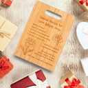 2 x Mom Gifts for Mothers Day  Unique Mom Birthday Gifts - Engraved Bamboo Cutting Board Gifts for Mom  Cute Mother Gifts from Daughter Son  Mothers Day Mom Gifts Idea