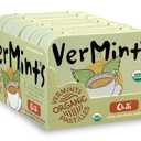 VerMints Organic Breath Mints, Chai, 1.41oz Tins (Pack of 6) (EXP 05/26/28)