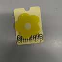 Cute Flower Series Collapsible Design Phone Grip (Adhesive, Yellow)