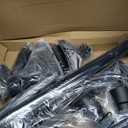 13Pcs Universal Vacuum Attachment Kit 1-1/4" Vacuum Hose Adapter Wet Dry Plastic Vacuum Cleaners Accessories with Extension Wand Horse Hair Brush Flexible Crevice Tool Adapter for Shop Vac Attachment