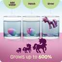 Dan&Darci Unicorn Hatching Surprise Eggs for Kids - Birthday Gift for Girls - 6 Pack Grows 600% - Toys for Girls 3-8 - Party Favors for 3+ Year Old Girl - Gifts for Ages 3 4 5 6 7 8