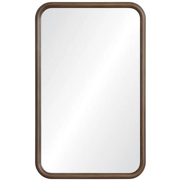 Elsa Contemporary Design Home Dickens Framed Wood Wall Mirror,18×24 in
