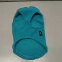 Gooby - Fleece Vest, Small Dog Pullover Fleece Jacket with Leash Ring, Turquoise, Medium (Medium (Around 11-lb))