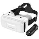 TECKNET VR Headset for Phone with Controller, Virtual Reality Headsets with HD 110°FOV Anti-Blue Light Lenses & Adjustable Gears, 3D VR Headset for Kids Compatible iPhone Samsung Android 4.7-7.2"