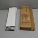 ZdwCyl Wall Mounted Clothes Drying Rack 32 inches,Foldbale Laundry Drying Rack Wall Mount,Drying Rack Clothing Space Saver,Retractable,Collapsible,Folding Laundry Rack,White