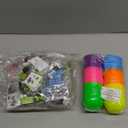 OCTERIC 24 Easter Eggs Hunt Prefilled with Jungle Animals Dinosaurs & Vehicles Building Blocks, Eggs for Easter Party Favors Fillers, Easter Basket Stuffers, Easter Eggs Hunt, Classroom Prize Supplie