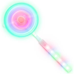 Fun Central LED Windmill Spinner  Light-Up Magic Wand Toy with Multicolor Flashing Lights for Kids (Medium)