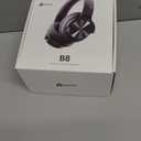 Picun B8 Bluetooth Headphones, 120H Playtime Headphone Wireless Bluetooth with 3 EQ Modes, Low Latency, Hands-Free Calls, Over Ear Headphones for Travel Home Office Cellphone PC Black