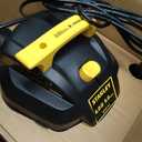 STANLEY Wet/Dry Vacuum SL18115, Stainless Steel Tank, 5 Gallon 4HP Shop Vacuum, Portable Style Ideal for Home/Shop/Jobsite Dust Collection Job with Vacuum Attachments, Silver+Yellow