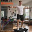 ROTAI Vibration Plate Exercise Machine for Lymphatic Drainage Massager & Weight Loss, 400 lbs Capacity Whole Body Vibrating Shake Plate Workout for Women and Men