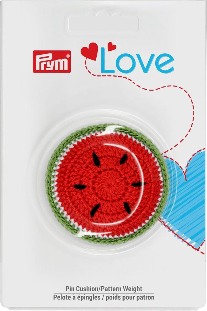 Pin Cushion/Pattern Weight - Melon