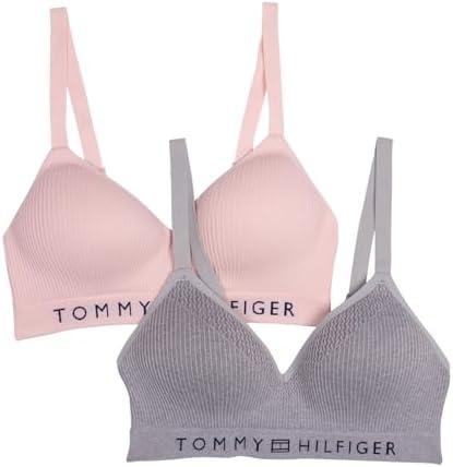 Tommy Hilfiger Women's Seamless Lightly Lined Wirefree Bra 1 Item, Size 34C