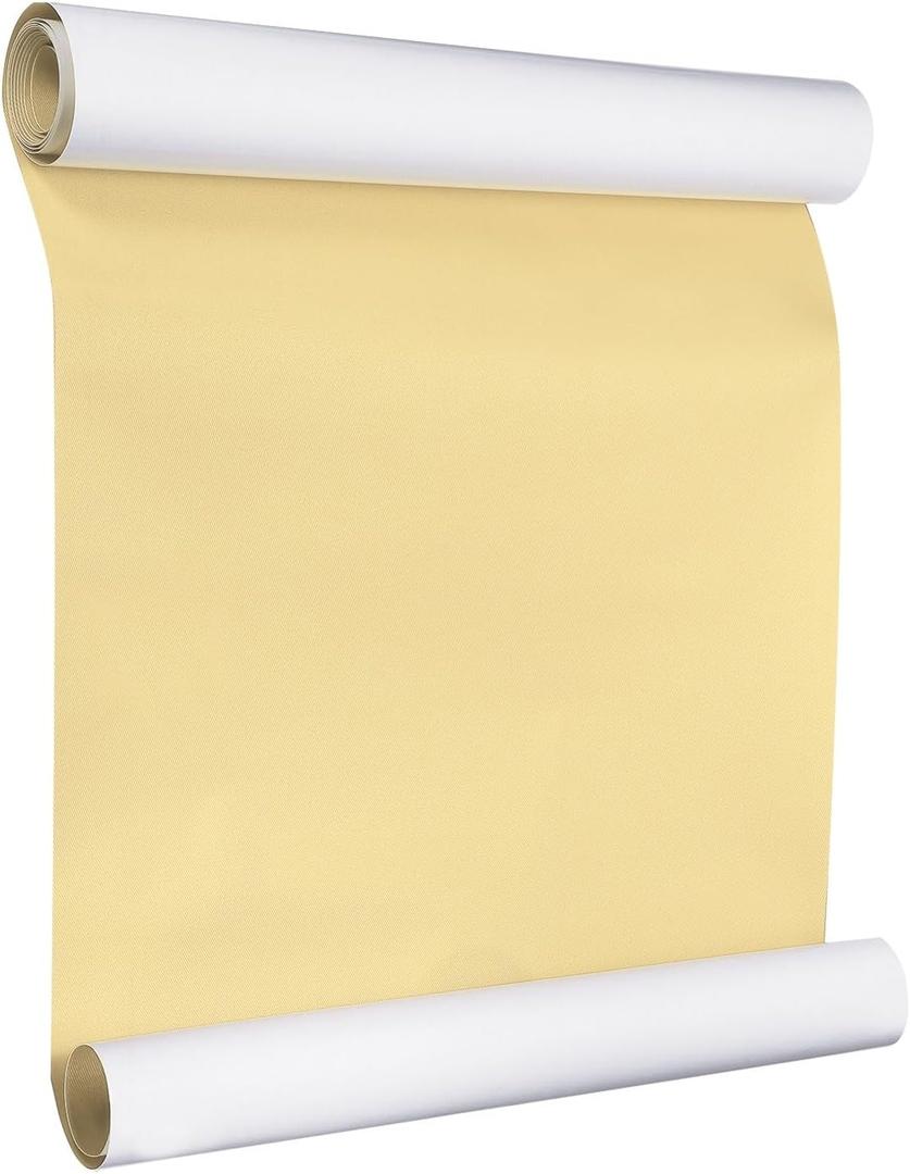 PATIKIL Twill Repair Patches for Sofa Tent Bag,16x79in Self-Adhesive Patches Repair for Clothing, Fabric Crafts, Kit for Backpack Shoe Decoration (Beige Yellow)