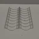 Small Bowl Drainer, Stainless Steel Bowl Drying Rack for Kitchen Counter Organizer Storage, Storage Shelf, Chrome (2 Bowl Racks)