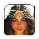 Aukmla Gold Head Chain Jewelry Boho Headpiece Prom Accessories for Women