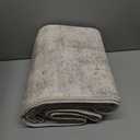 Capslpad 2x12 Beige Abstract Hallway Runner, Ultra Soft Fabric Washable Runner Rug, Non-Slip Rubber Backing, Stain Resistant Low Pile Runners for Hallways, Kitchen, Entryway, Bedroom, Laundry