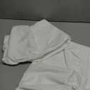 Queen Size Waterproof Pillow Protectors (Set of 2)  Zippered Hypoallergenic Pillowcase Cover Allergen Dust Proof Encasement