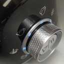 6in1 Electric Milk Frother and Steamer with Detachable Cups, Automatic Cold and Warm Foam Maker for Lattes/Cappuccinos/Hot Chocolate, Dishwasher Safe Black