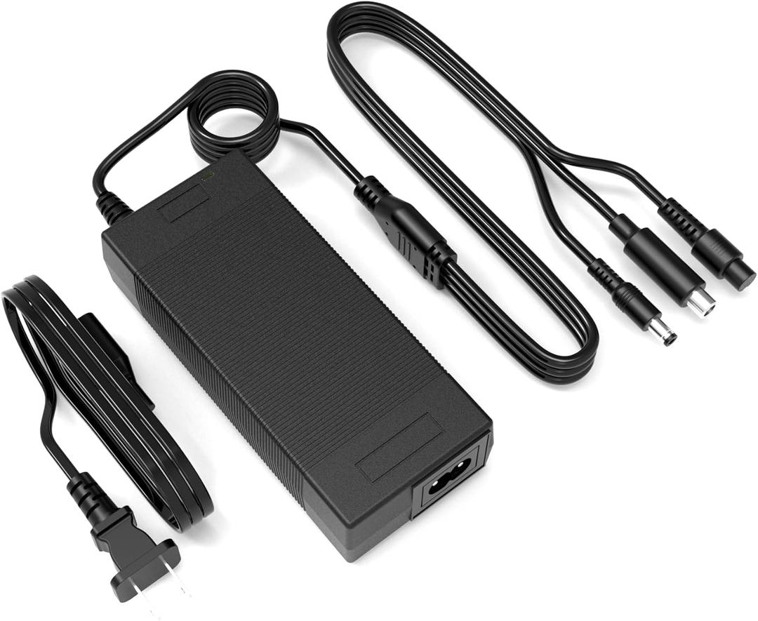 42V 2A 3Plugs Hover-1 Electric Scooter Charger.Replacement Charger for 36V Lithium e-Bike Scooter Battery,Maxshot V1,Hiboy,Jetson,Volpam