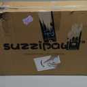 Enclosed Stainless Steel Cat Litter Box with Lid Extra Large Litter Box for Big Cats XL Metal Litter Pan Tray with High Wall Sides Enclosure, Non-Sticky, Anti-Leakage, Easy Cleaning (6" Deep Light Grey)