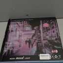 Stop Thinking Start Drinking Neon Sign Pink Led Neon Signs Letter Neon Lights Neon Bar Signs for Wall Decor USB Light Up Sign Neon for Home Bar Man Cave Party Club Restaurant