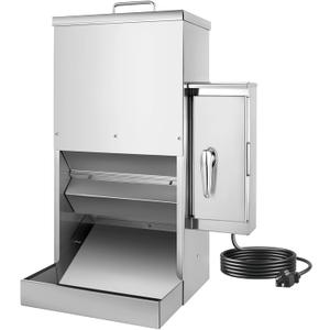 Chipak 16L Large Automatic Dog Feeder with Timer, Stainless Steel Pet Food Dispenser W/Programmable Feeding Schedule for Large Breed Dogs or Cats