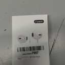 Wired Headphones for iPhone Earbuds with Lightning Connector,2 Packs Built-in Mic & Volume Control HiFi Stereo Nosie Reduction Earphones Compatible with iPhone 14/13/12/11/XR/XS/X/8/7 Support All iOS