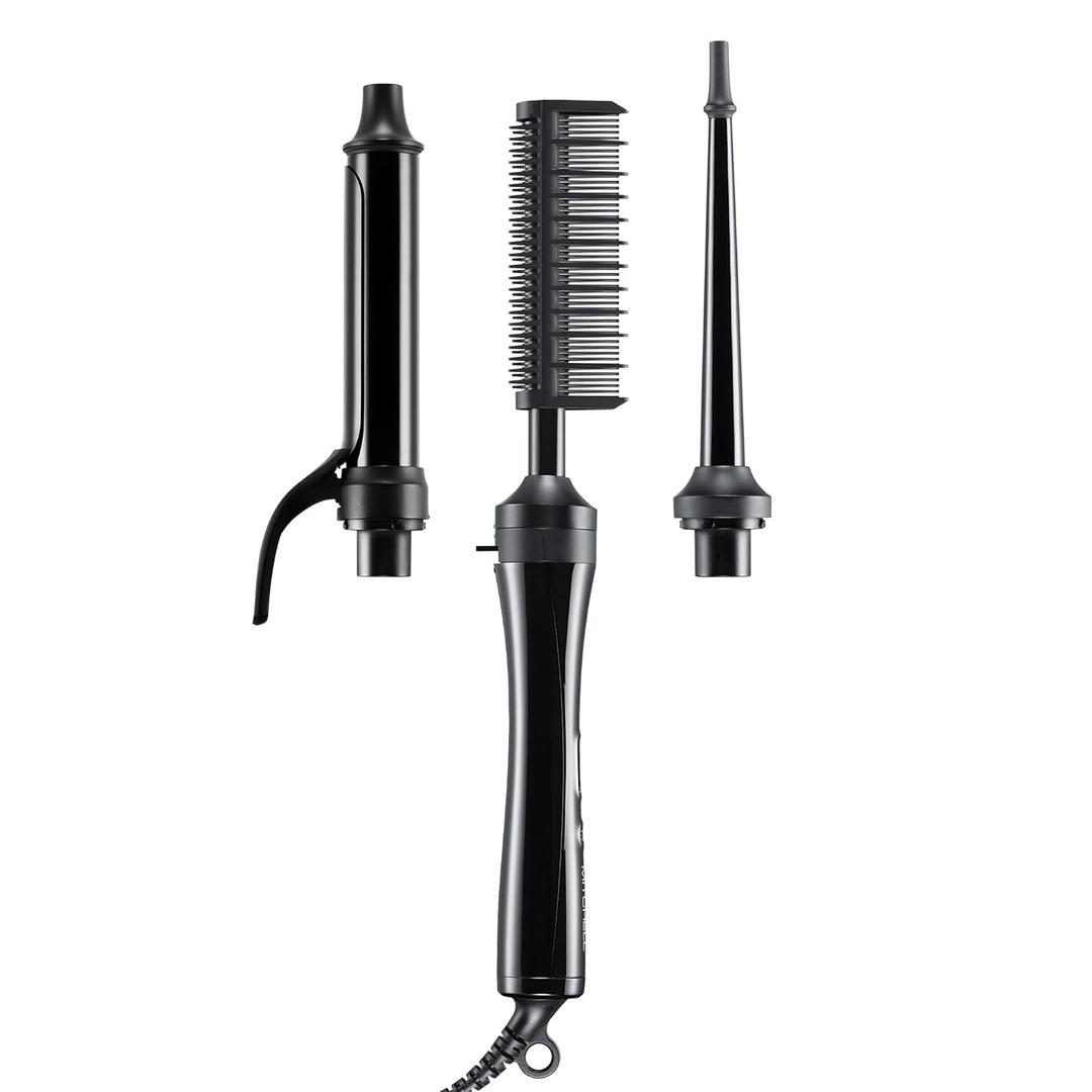 Paul Mitchell Texture 3in1 Interchangeable Curling Iron & Hot Comb