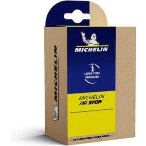 Michelin Airstop Bicycle Tubes, Butyl Rubber, Presta/Schrader/Regina/Wood, 26", 27.5", 27 x 1 1/4, 700c, 29", Road, Mountain, Gravel, Commuter, Hybrid Bicycle