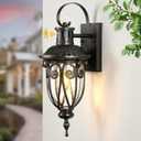 VIANIS Motion Sensor Outdoor Lights, Motion Lights for Outside Dusk to Dawn, Waterproof Porch Lights Outdoor, Oil Rubbed Bronze Exterior Lighting Fixtures for House, Porch, Garage, Doorway
