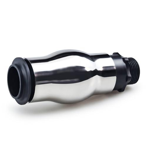 Stainless Steel Frothy Fountain Nozzle, Water Pond Spray G1 Thread Foam Jet, Pond Fountain Head, Fountain Sprinkler for Garden,Pond,Lake,Landscaping,Waterscape Decor