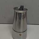 kkhouse Stainless Steel Coffee Pot Mocha Espresso Latte Percolator Stove Coffee Maker Pot Percolator Drink Tool Cafetiere Latte Stovetop (300ml)
