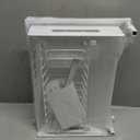 REALINN Under Sink Organizer, Pull Out Cabinet Organizer 2 Tier Slide Out Sink Shelf Cabinet Storage Shelves, Under Sink Storage for Kitchen Bathroom Cabinet, White, 1 Pack