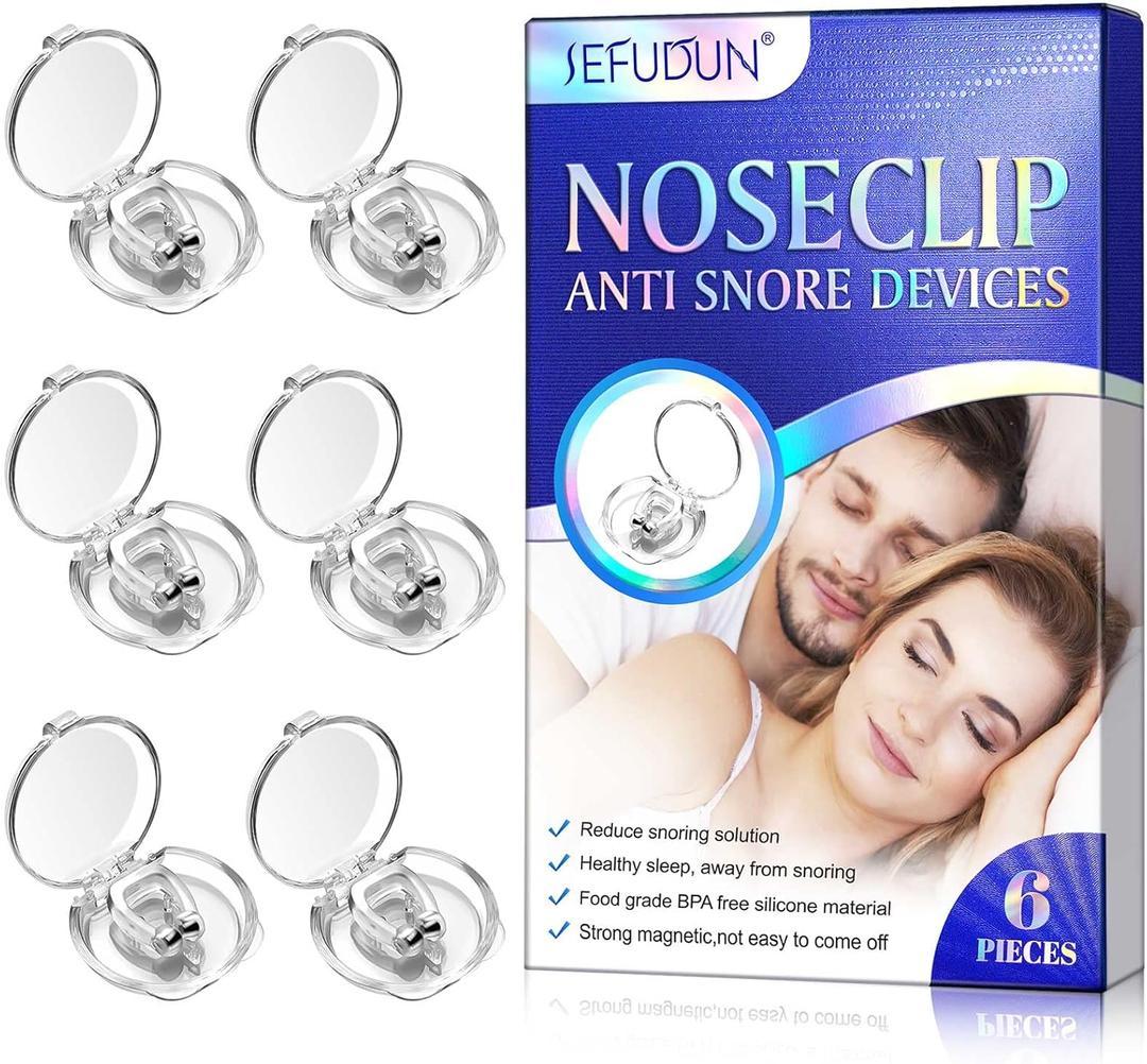 2 x Nose Clip for Snoring, Anti Snoring Devices for Sleep Improvement, Snore Stopper, Improve Sleep Quality & Instant Snoring Relief Snoring Solution for Your Nose.