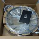 Saute Pan,Hybrid Non Stick 5 Quart Everyday pan,Chicken Fryer, PFOA Free Cookware,12 inch Deep Frying Pans with Lid,Dishwasher and Oven Safe,Works on Induction,Ceramic and Gas Cooktops