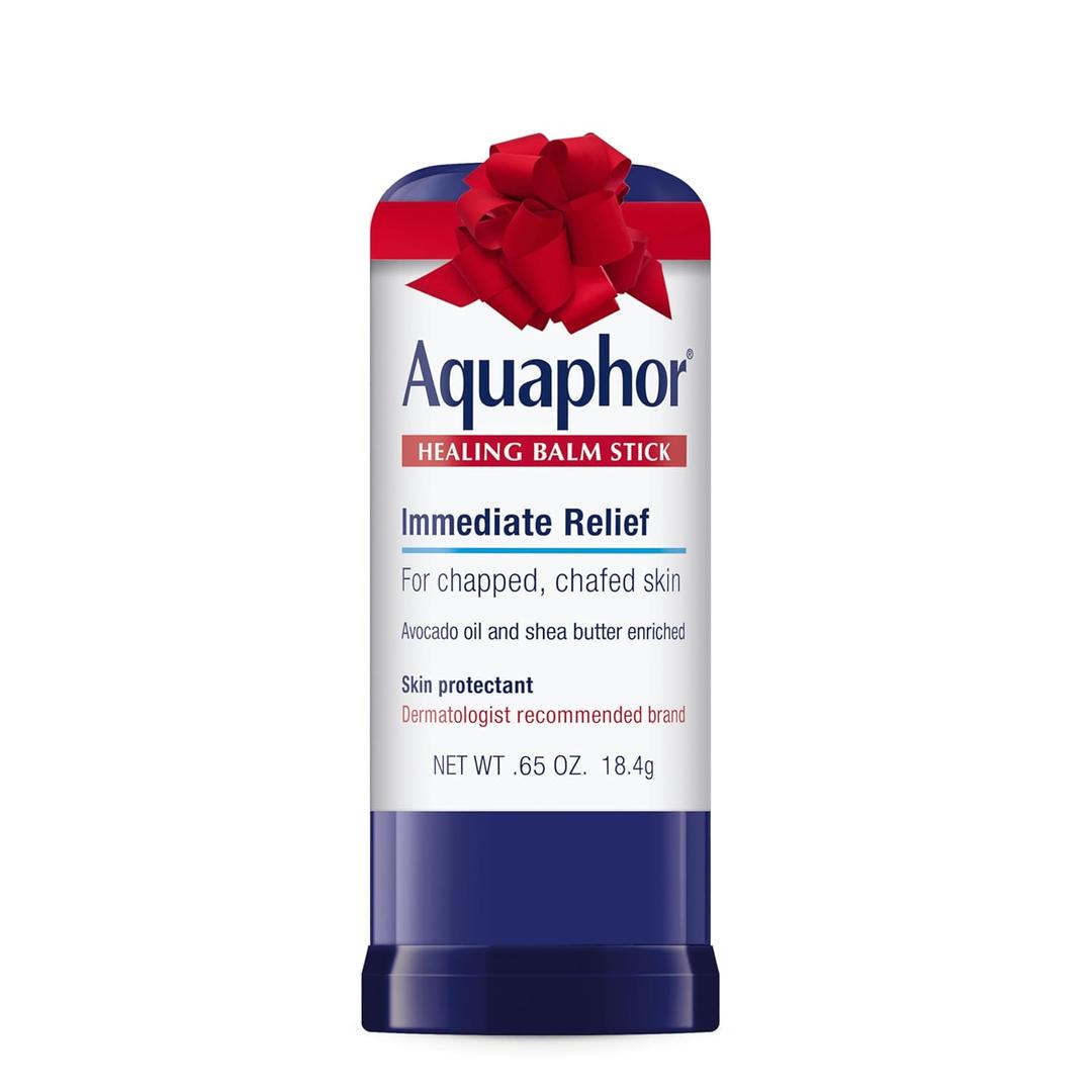 Aquaphor Healing Balm Stick, Skin Protectant with Avocado Oil and Shea Butter, Holiday Gifts for Self Care, 0.65 Oz Stick